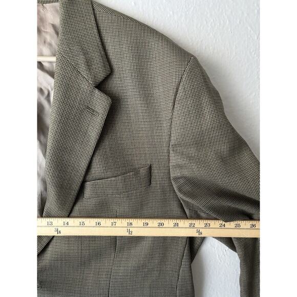 CHAPS by RALPH LAUREN Mens Brown‎ Wool Sport Coat Blazer Jacket SIZE 44R EUC - Picture 9 of 9